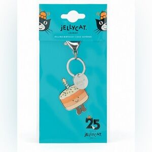 Jellycat Amuseables Jellina Birthday Cake Keyring